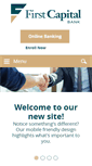 Mobile Screenshot of firstcapitalbanktn.com